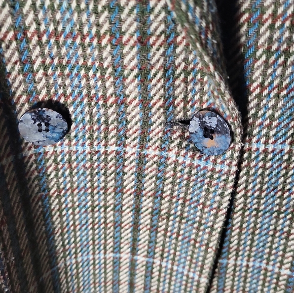 Gris Blanc Woman Blazer Size 11  Canada Made - Picture 2 of 6